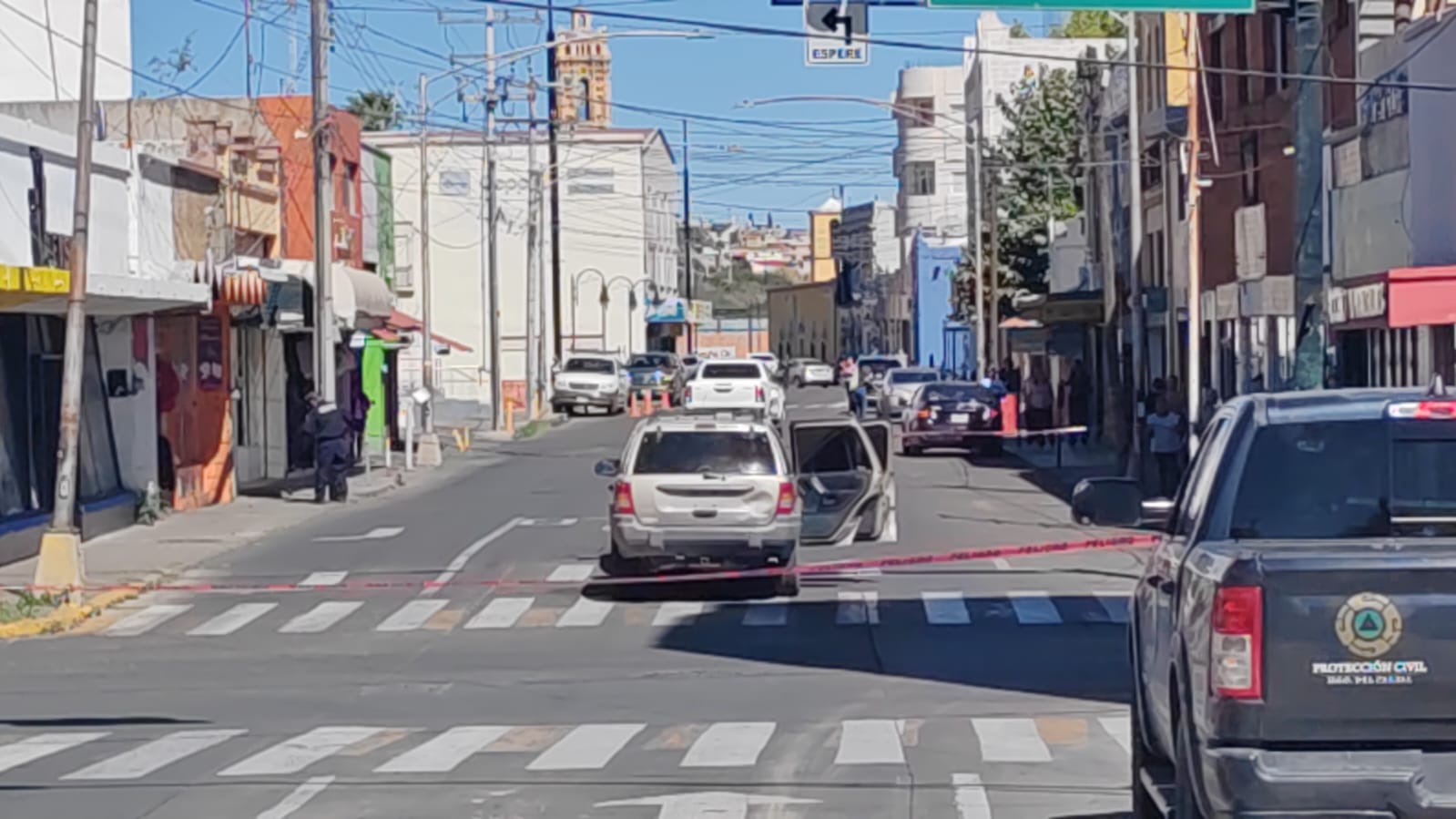 Trasladan de urgencia a la ciudad de Chihuahua a mujer baleada en la 20 de noviembre